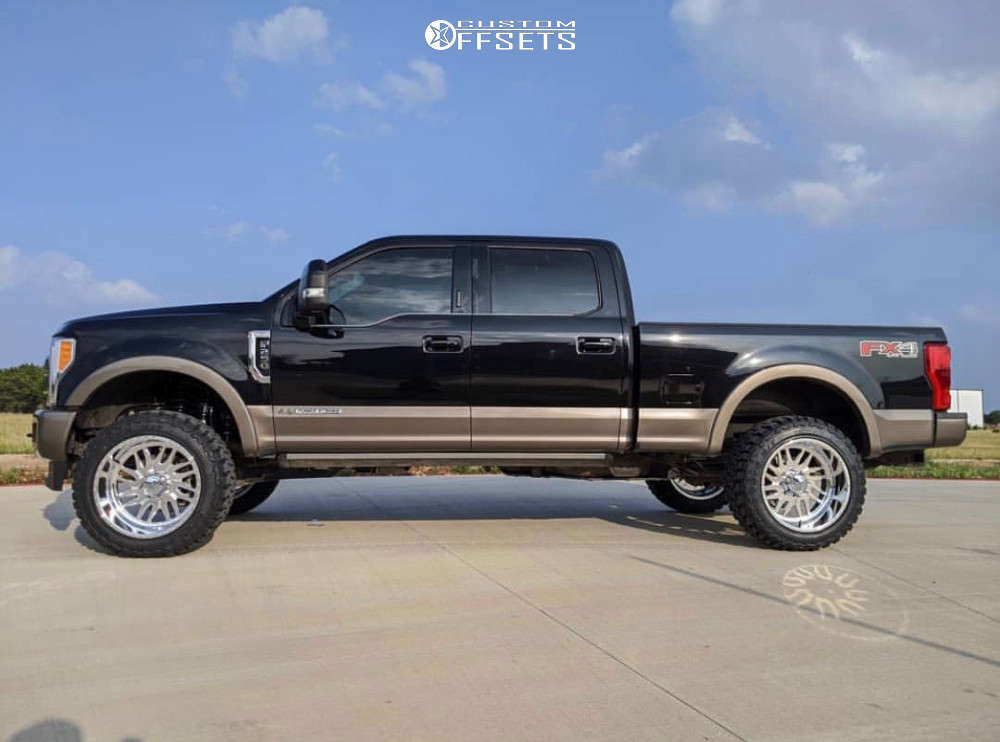 2019 Ford F-250 Super Duty with 22x12 -40 American Force Redd Ss and 35 ...