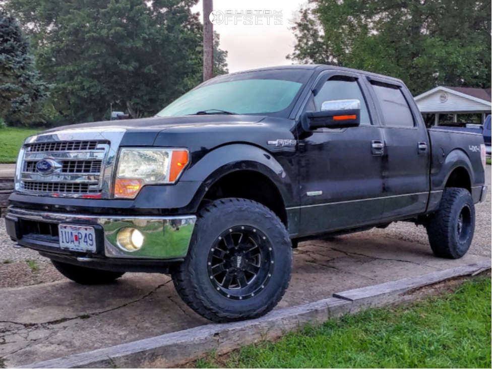 2014 Ford F-150 with 17x10 -24 Moto Metal Mo962 and 285/70R17 Toyo ...