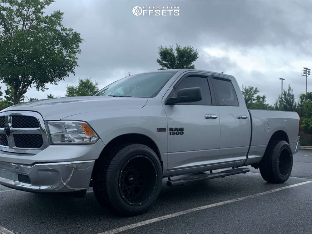 2016 Ram 1500 with 20x12 -51 Vision Rocker and 305/50R20 Atturo Az800 ...