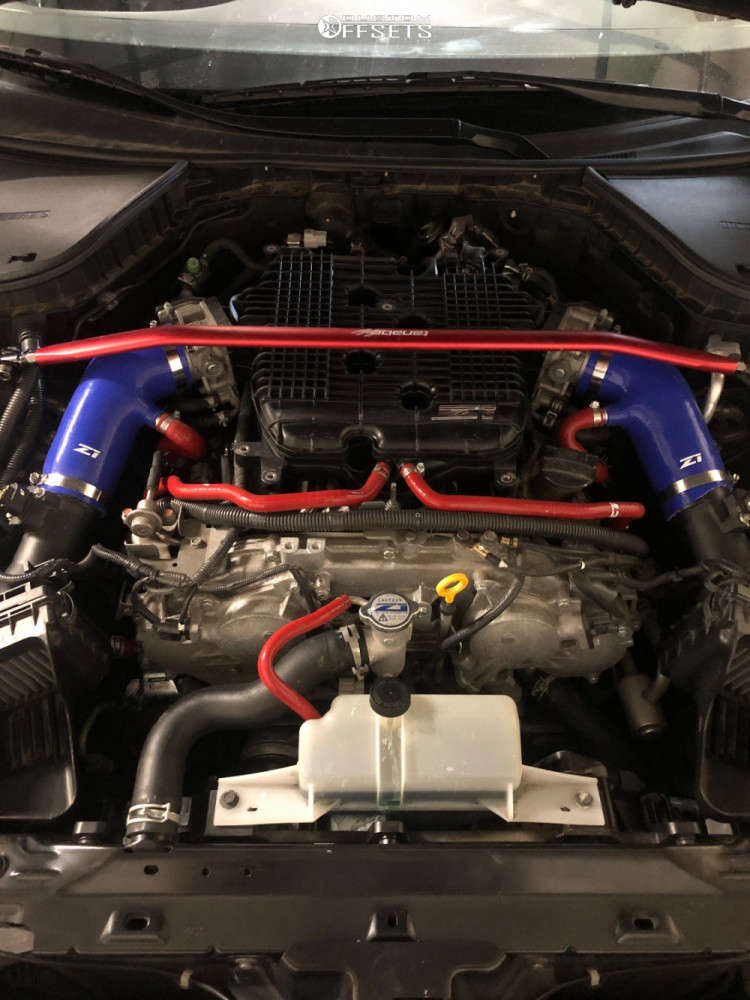 2015 Infiniti Q50 Wheel Offset Flush Lowering Springs 1099096