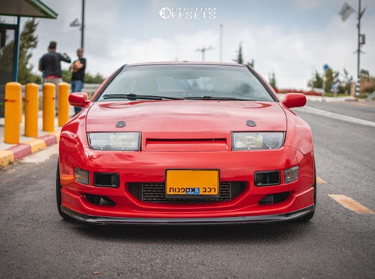 1990 Nissan 300ZX with 18x9.5 22 Vordoven Forme 10 and 245/40R18