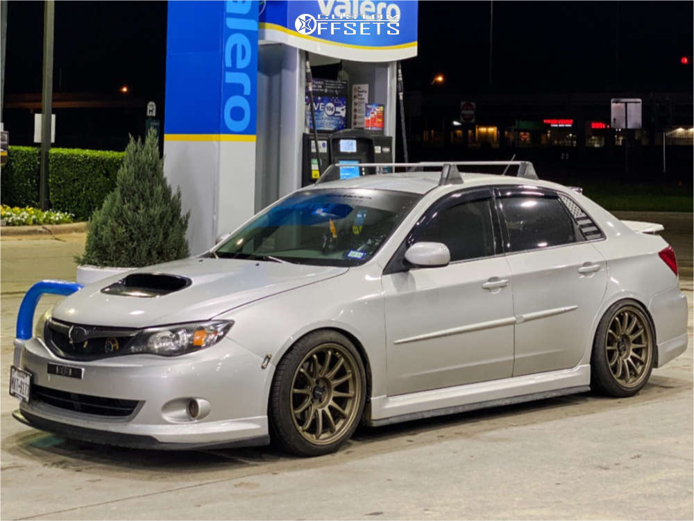 czダイヤ　オーバル　bi-color 2023 Subaru WRX Premium with 18x9.5 Work Emotion ZR10 and