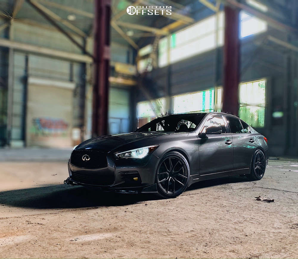 2015 INFINITI Q50 with 19x8.5 20 XXR 559 and 245/45R19 Dunlop Sp Sport