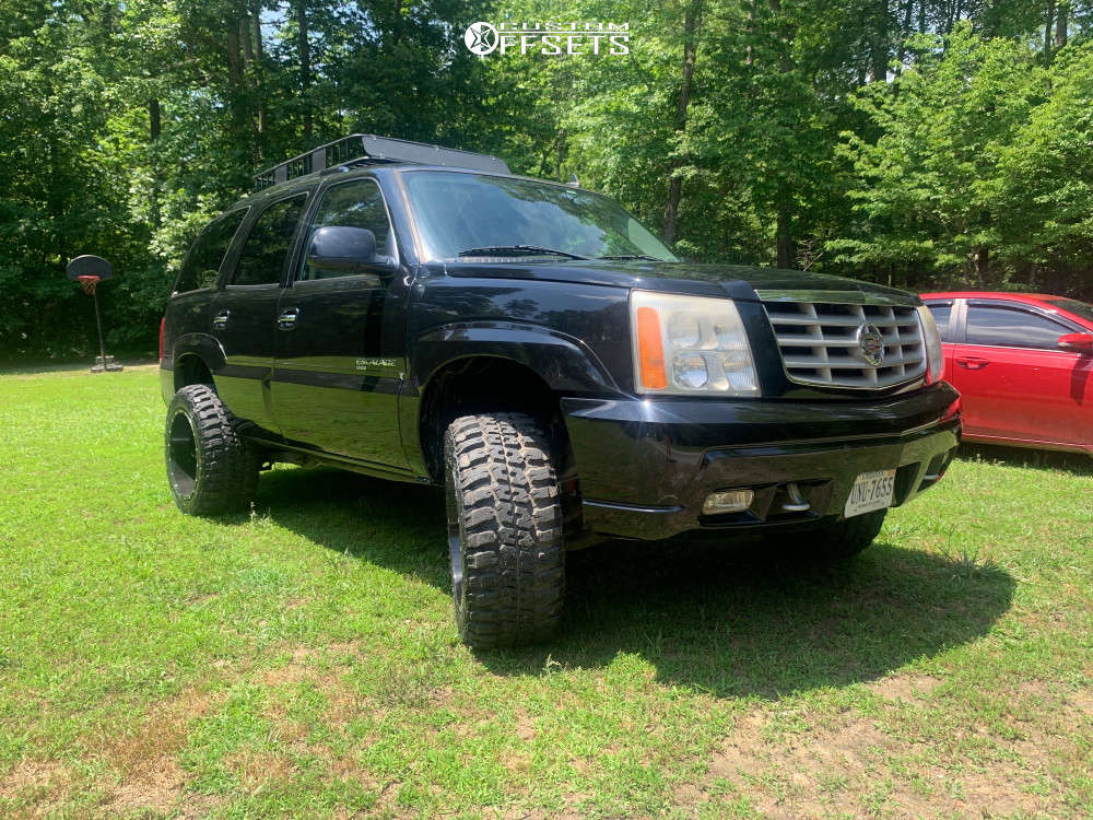2006 Cadillac Escalade with 20x12 -44 Hardrock Hardcore and 33/12.5R20 ...