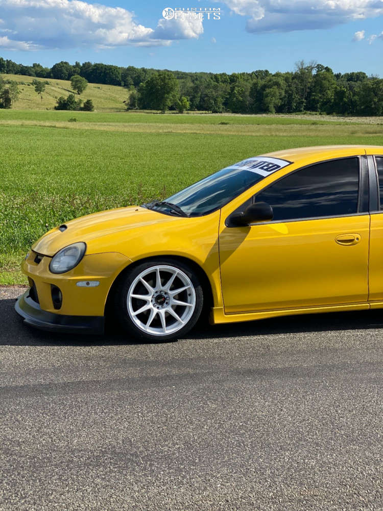 2003 Dodge Neon with 17x8.25 35 XXR 527 and 215/40R17 Nankang NS