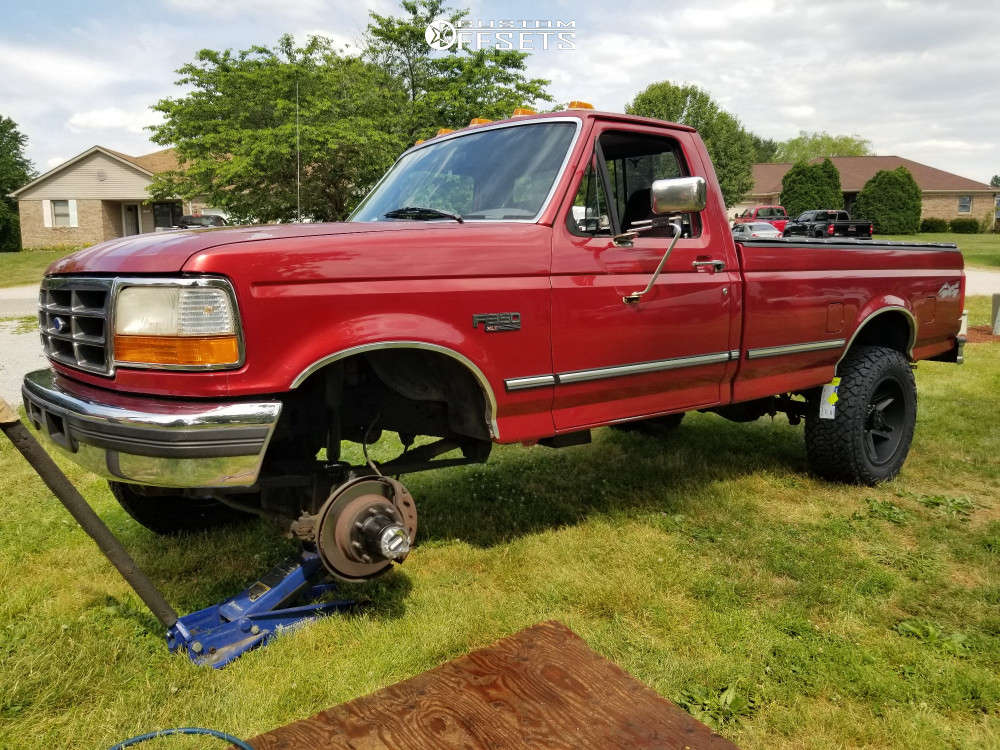 Vision Razor Venom 1997 Ford F-350 with 20x10 -25 Vision Razor and 35/12.5R20 Venom Power ...