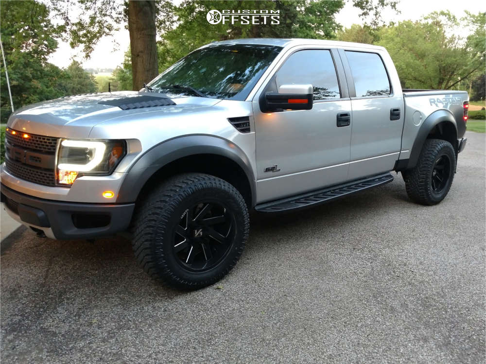 Ford Raptor Off Road Rims 2012 Ford Raptor with 20x10 -25 ARKON OFF-ROAD Lincoln and 35/12.5R20 ...