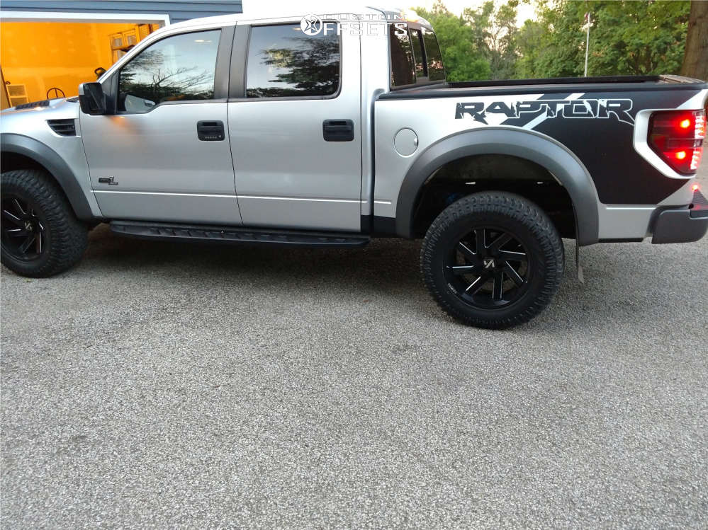 2012 Ford Raptor with 20x10 -25 ARKON OFF-ROAD Lincoln and 35/12.5R20 ...