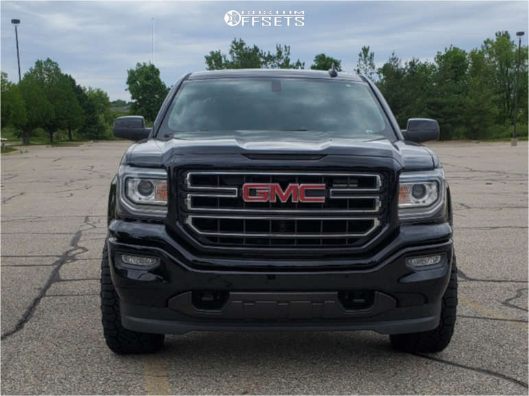 2019 GMC Sierra 1500 Limited with 20x10 25 ARKON OFFROAD Lincoln and
