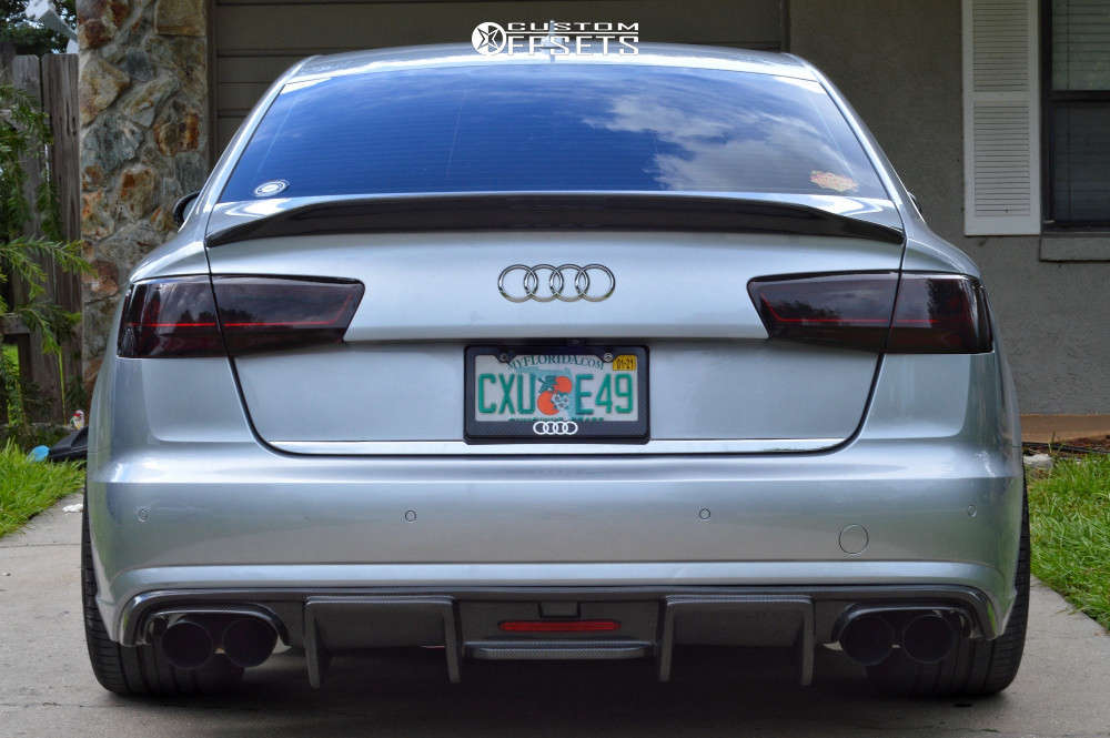 2016 Audi A6 Quattro with 20x9 35 Vertini Rf1.4 and 245/35R20 Toyo ...