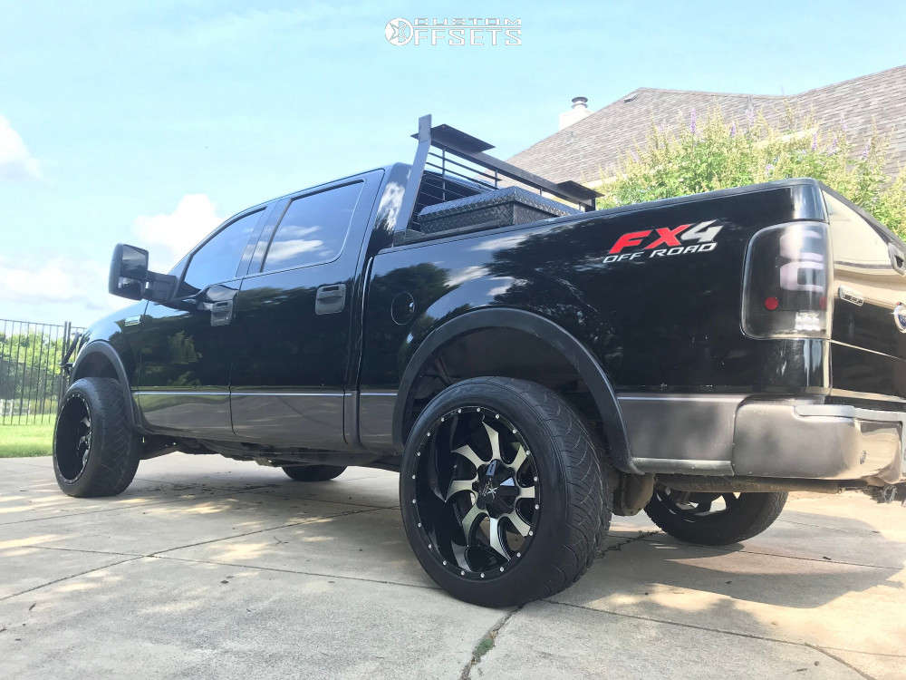 2004 Ford F-150 with 22x12 -44 Karma Offroad K27 and 315/45R22 Nitto ...