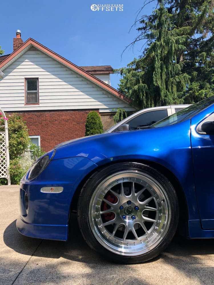 2004 Dodge Neon with 18x8.5 35 Aodhan DS06 and 225/40R18 Firestone ...