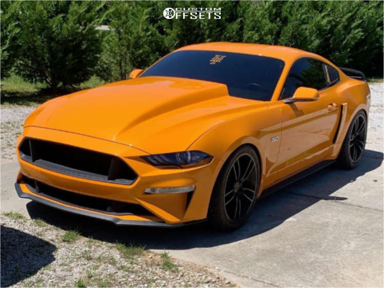 2018 Ford Mustang Wheel Offset Flush Lowering Springs 1135160