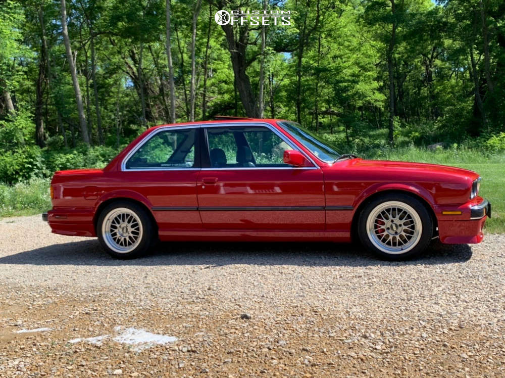 1986 BMW 325es with 16x8 35 Varrstoen Es1 and 205/50R16 Antares Ingens ...