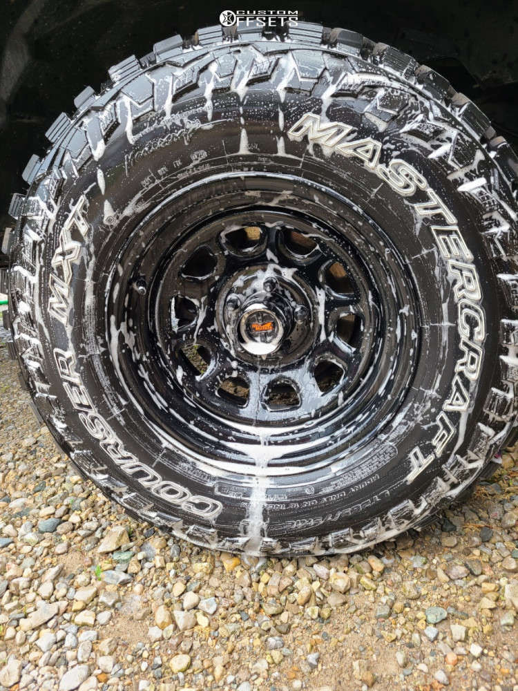 1998 Ford Ranger with 16x8 -6.35 Pro Comp 51 and 265/75R16 Mastercraft ...