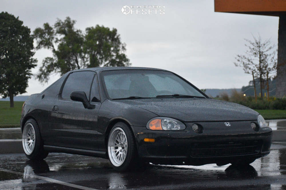 1995 Honda Civic Del Sol with 15x8 25 JNC Jnc001 and 195/45R15 Toyo ...
