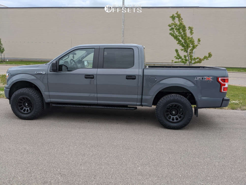 2019 Ford F-150 with 17x9 -12 Fuel Vector and 285/70R17 Nitto Ridge ...