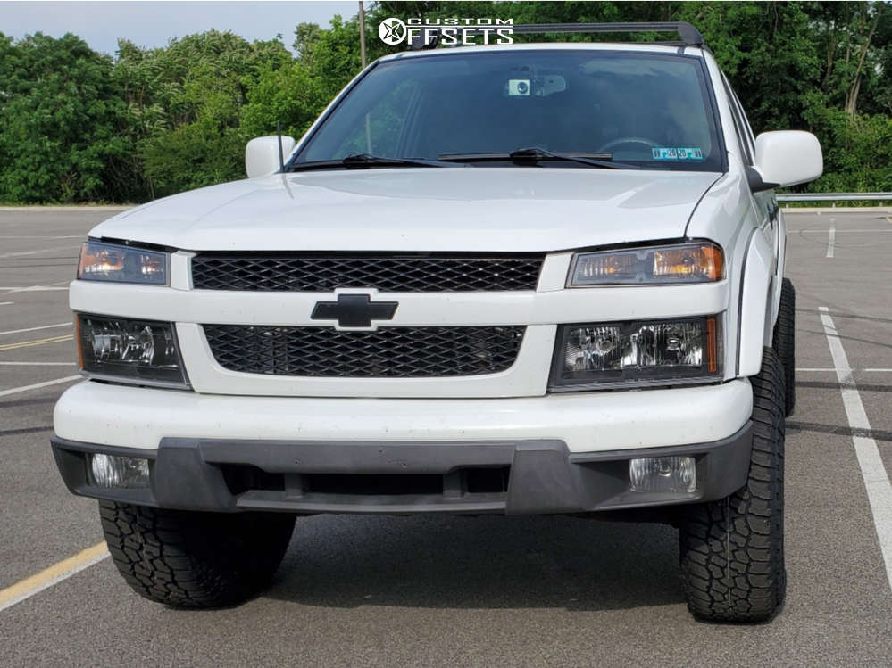 2009 Chevrolet Colorado with 16x8 0 Vision Turbine and 265/75R16