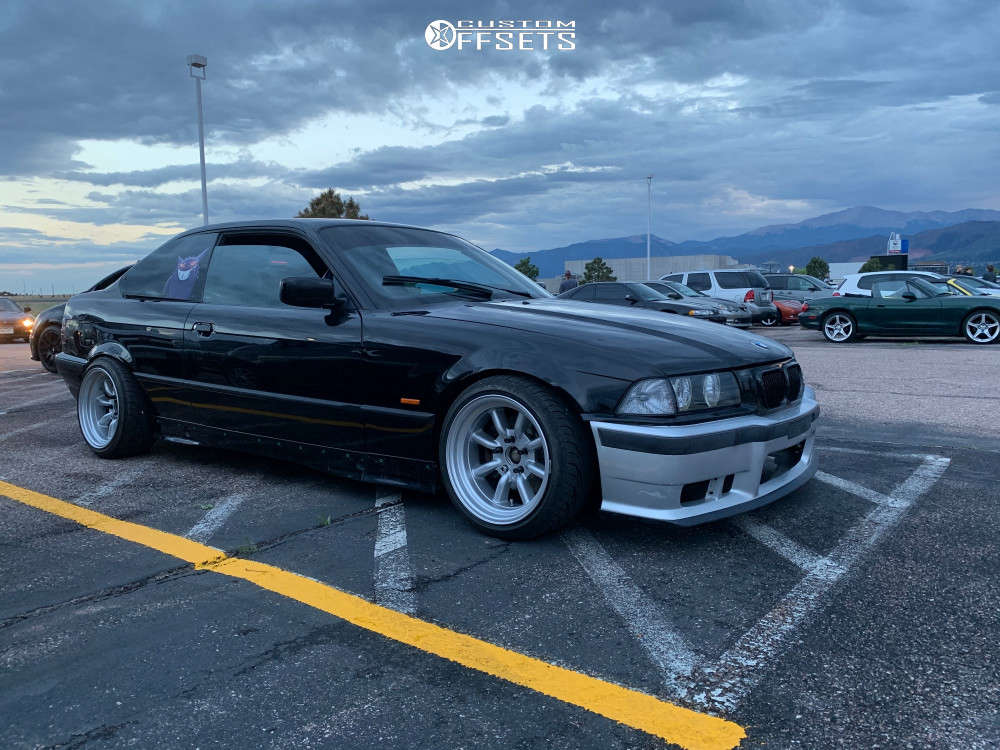 1998 BMW 328is with 16x8.5 -4 Watanabe Rs and 205/40R16 Federal SS595 ...