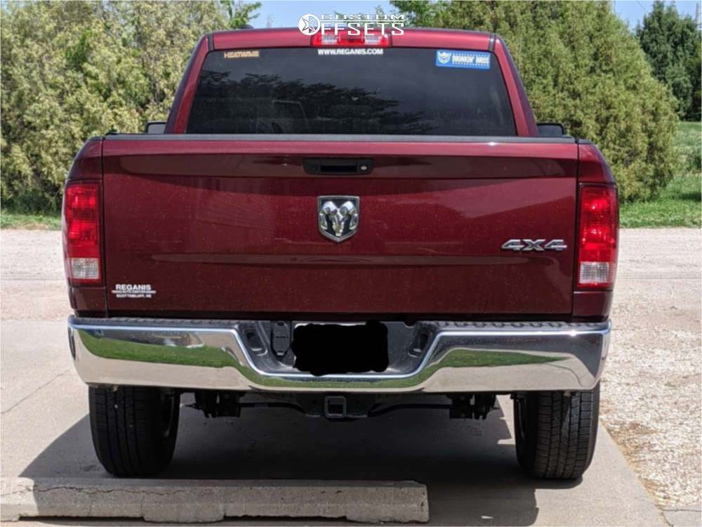 2018 Ram 1500 with 17x9 0 Raceline Raptor and 265/70R17 Goodyear ...