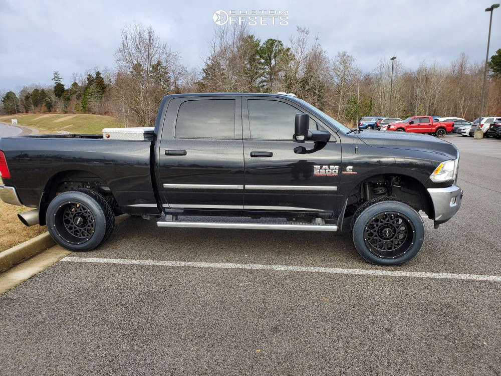 2016 Ram 2500 with 20x12 -51 Vision Rocker and 305/50R20 Nitto NT420V ...