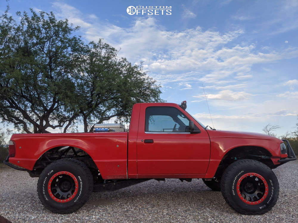 2003 Ford Ranger with 17x9 -12 Method Mr105 and 33/11.5R17 BFGoodrich ...