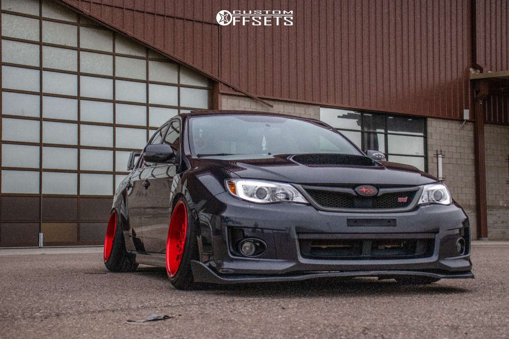 wrx mk−s 2018 Subaru WRX with 19x9.5 22 ESR Sr13 and 255/35R19 Toyo