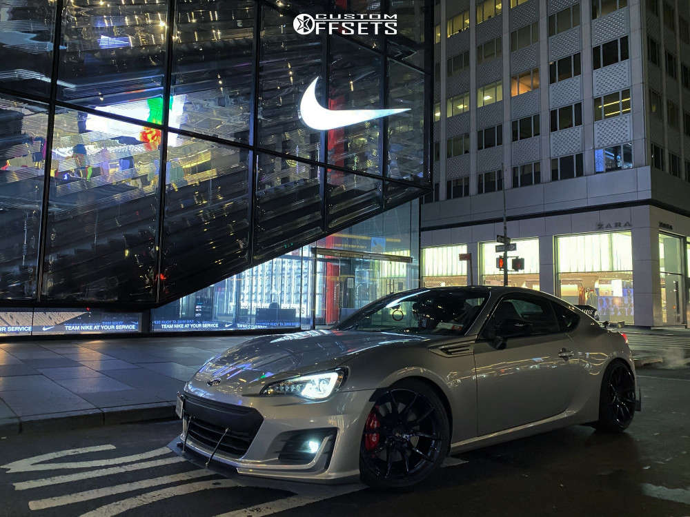 2019 Subaru BRZ with 18x9.5 35 Option Lab R716 and 225/40R18