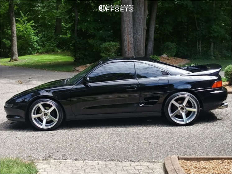 1992 Toyota MR2 with 17x9 30 JNC Jnc026 and 205/40R17 Nitto Nt555