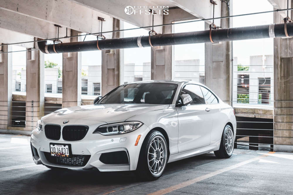 2016 BMW 228i XDrive Wheel Offset Poke Stock | 1183092 | Custom Offsets