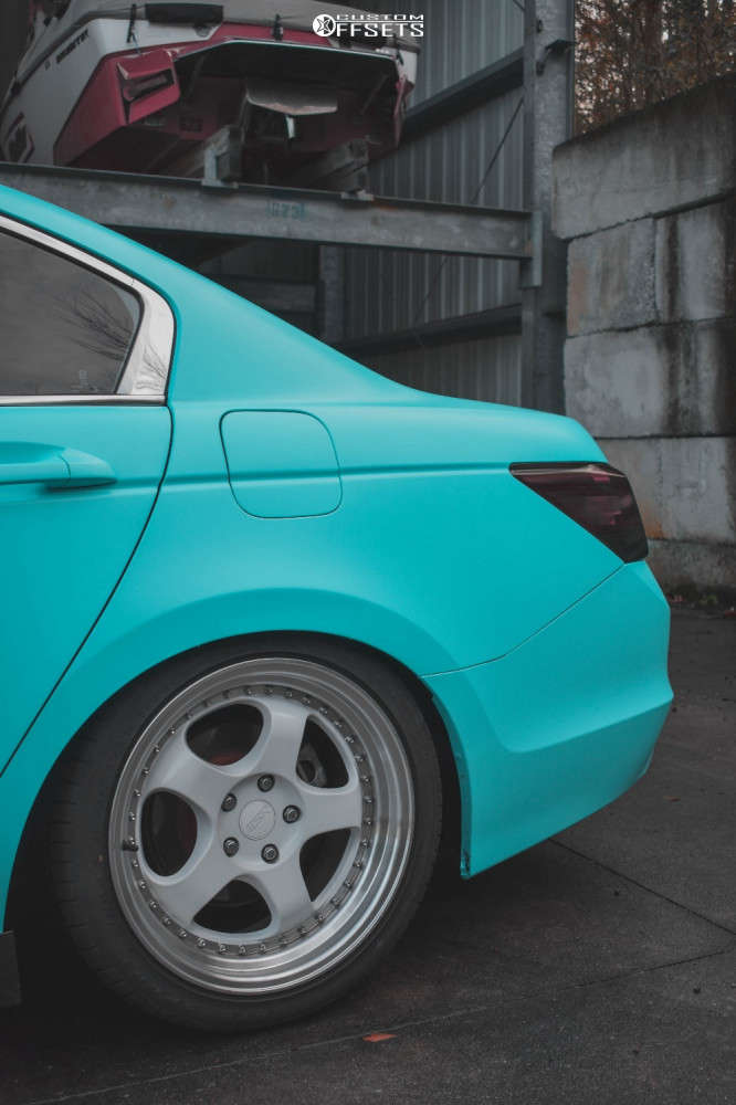 2012 Honda Accord Wheel Offset Tucked Coilovers 1190447 Custom Offsets