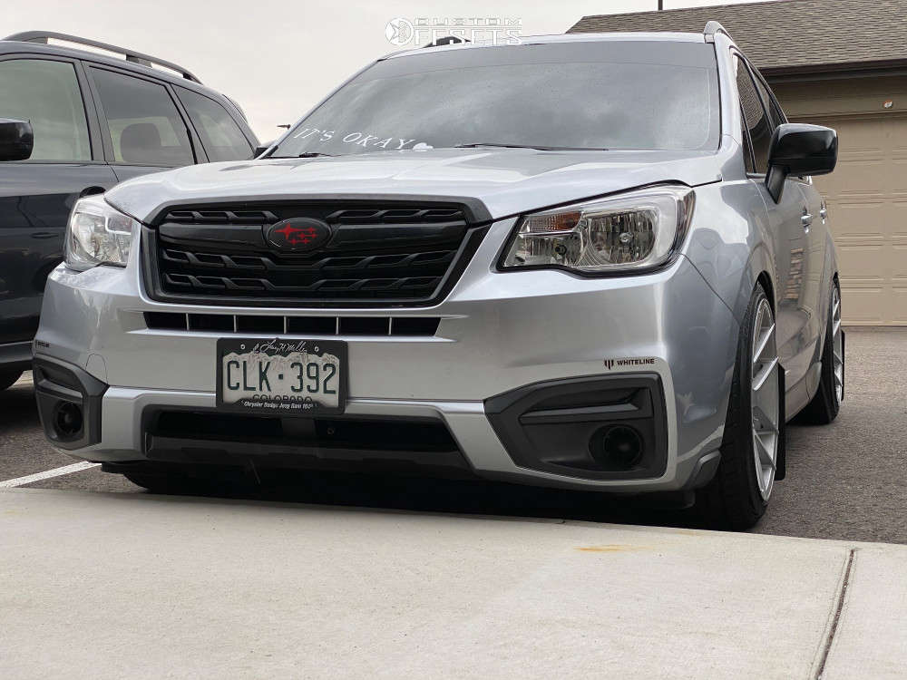 2018 Subaru Forester with 19x9.5 32 Avant Garde M510 and 225/45R19 ...