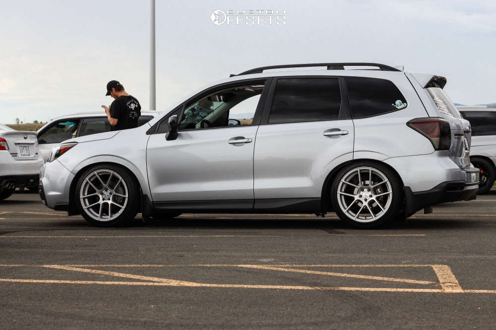 2018 Subaru Forester with 19x9.5 32 Avant Garde M510 and 225/45R19 ...