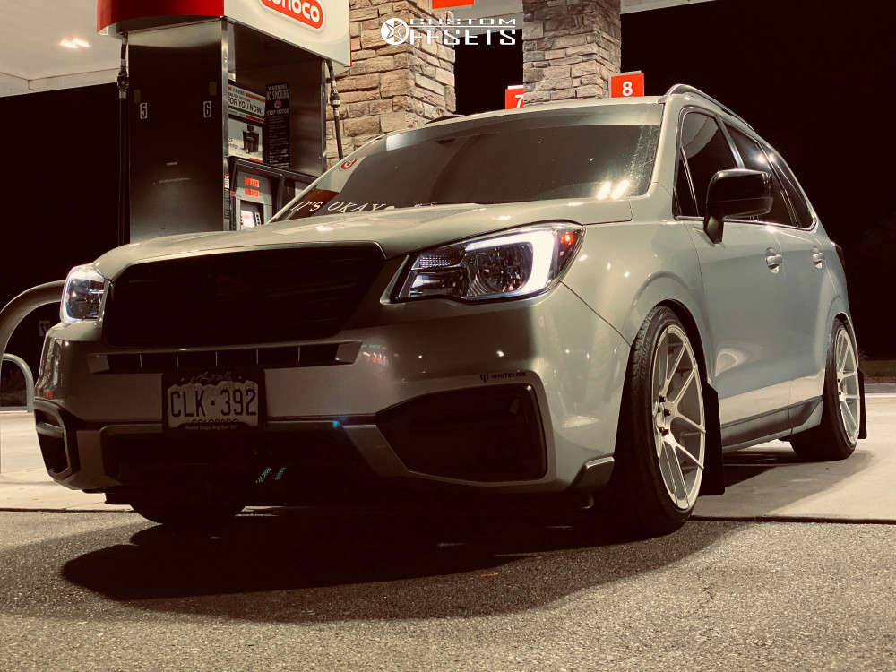 2018 Subaru Forester with 19x9.5 32 Avant Garde M510 and 225/45R19 ...