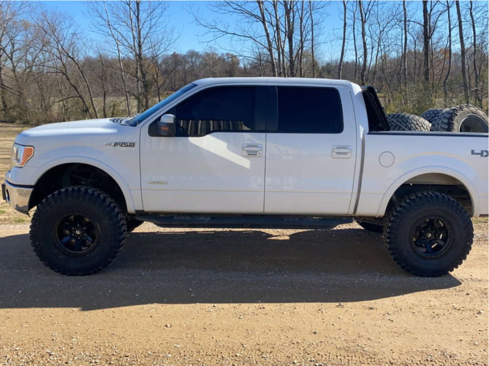 2013 Ford F150 with 17x9 12 Fuel Kicker and 37/12.5R17 Mickey