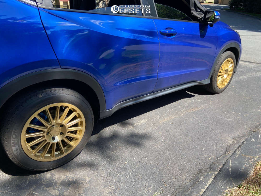 non　HRV BG 1 2018 Honda HR-V with 17x7.5 40 Motegi Mr141 and 215/55R17 Michelin