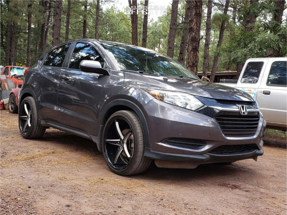 2018 Honda HRV Flush Stock Custom Offsets