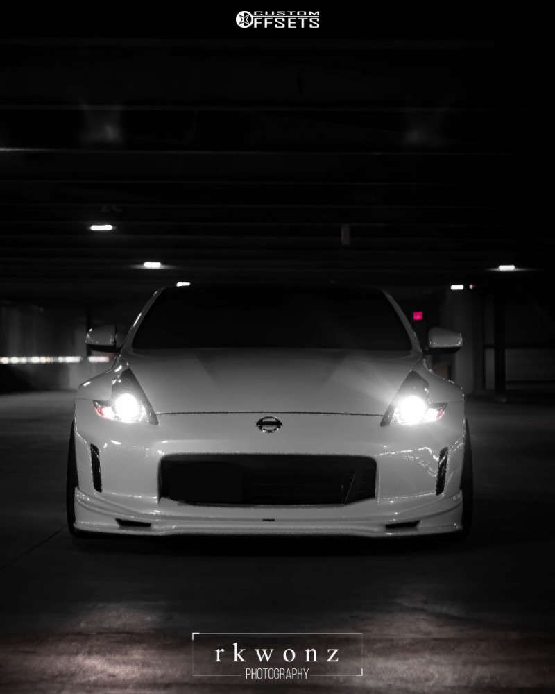 2019 Nissan 370Z with 18x10.5 22 Rays Engineering 57cr and 265/35R18 ...