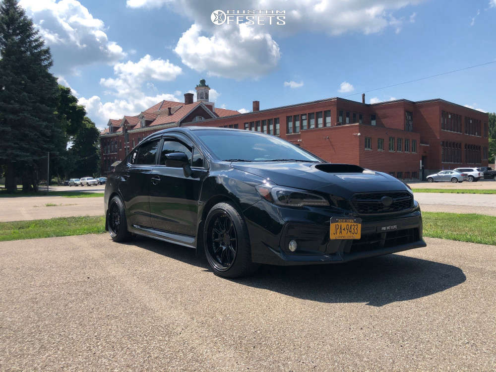 2020 Subaru WRX with 18x9.5 30 Aodhan Ds07 and 225/40R18 Federal SS595 ...