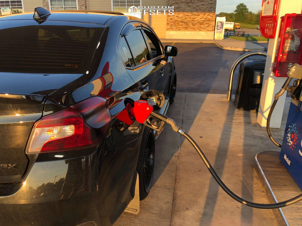 2020 Subaru WRX with 18x9.5 30 Aodhan Ds07 and 225/40R18 Federal SS595 ...