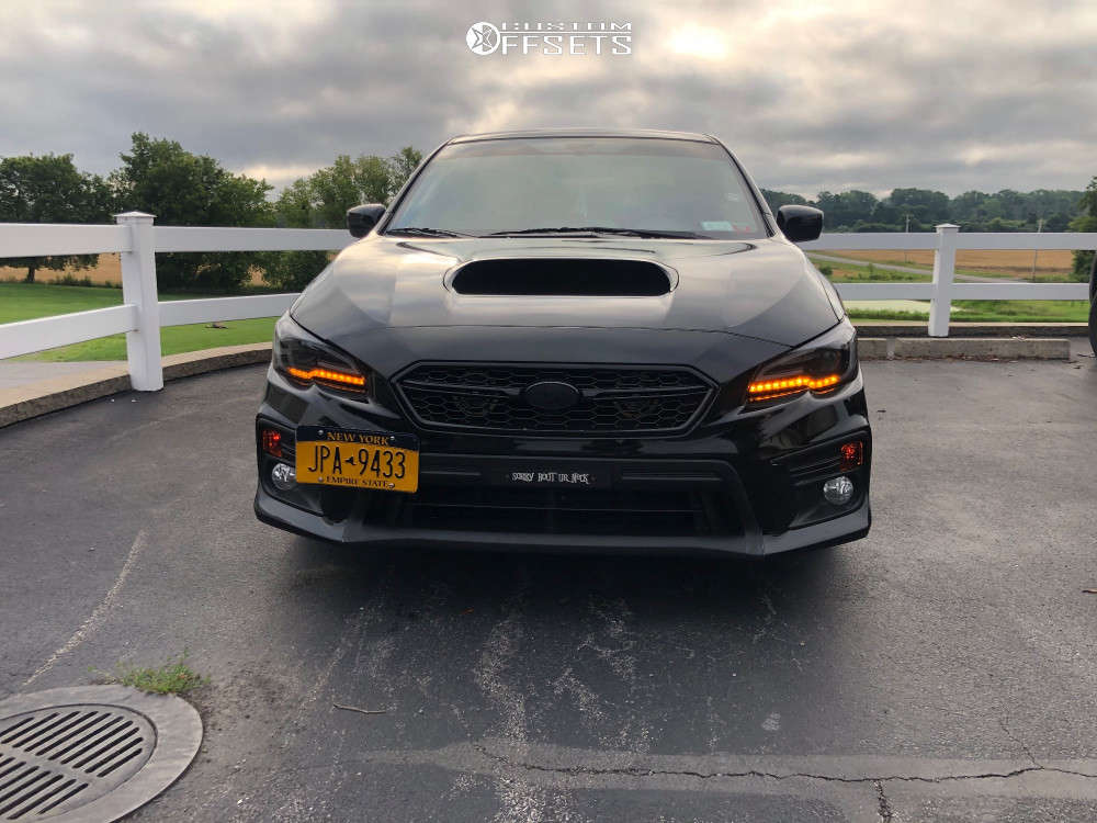 2020 Subaru WRX with 18x9.5 30 Aodhan Ds07 and 225/40R18 Federal SS595 ...
