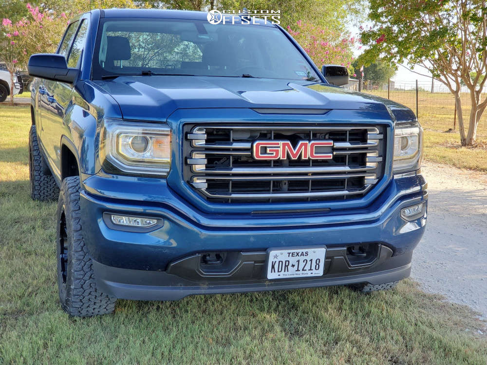 2017 GMC Sierra 1500 with 18x9 -12 Fuel Rebel and 285/65R18 BFGoodrich ...