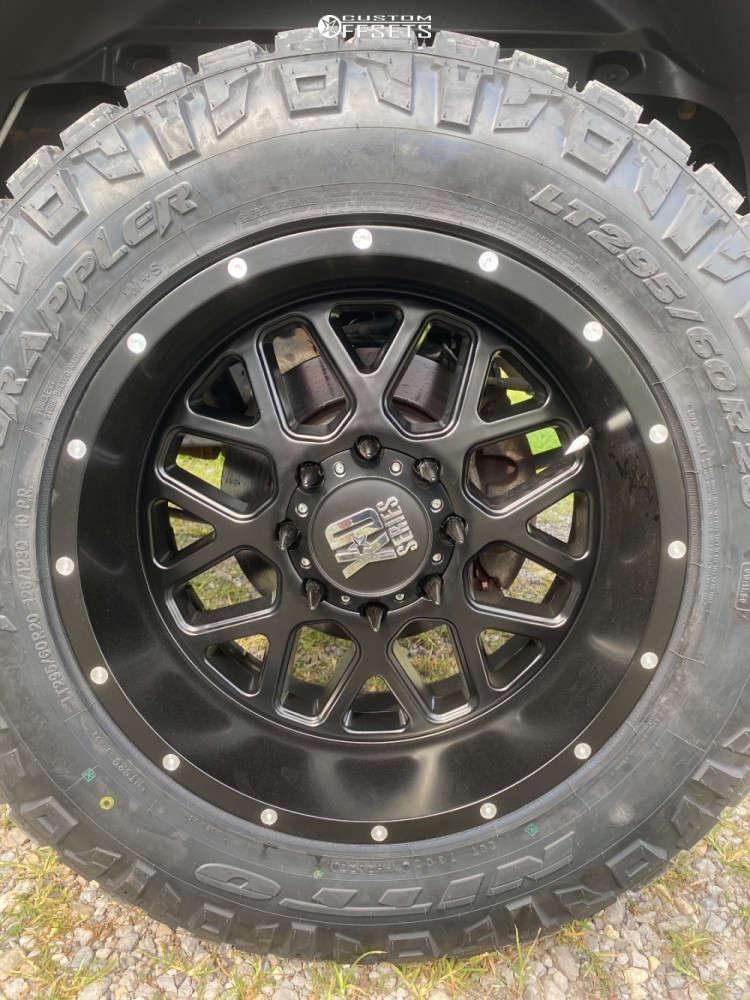 2016 Ram 2500 with 20x10 -25 XD Grenade and 295/60R20 Nitto Ridge ...