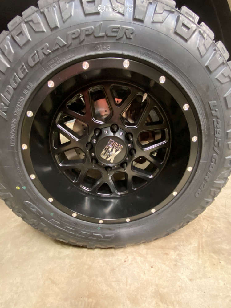 2016 Ram 2500 with 20x10 -25 XD Grenade and 295/60R20 Nitto Ridge ...