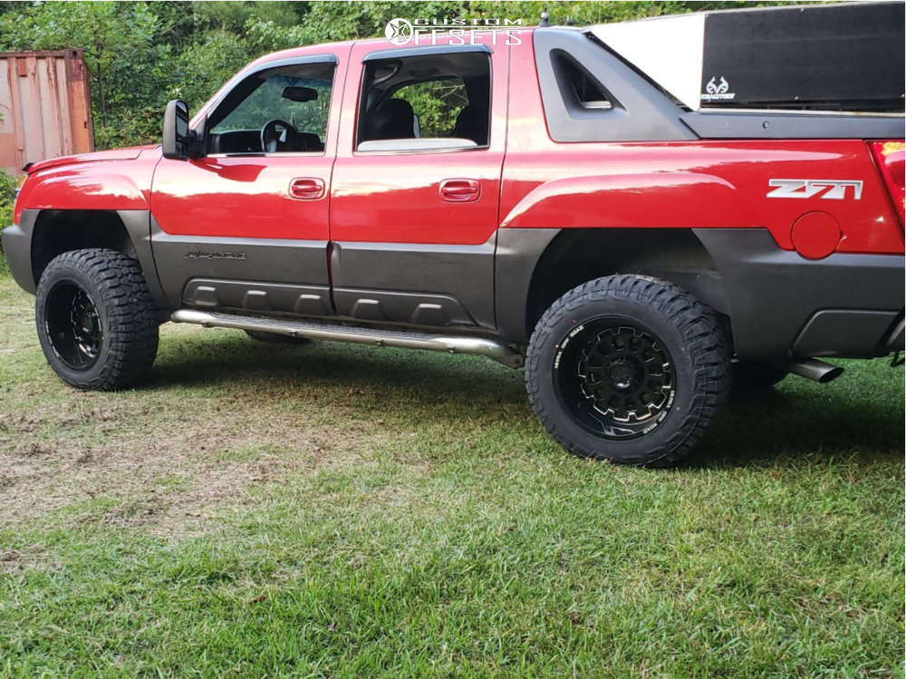 2003 Chevrolet Avalanche 1500 with 20x12 44 Ultra Xtreme X111 and 35/