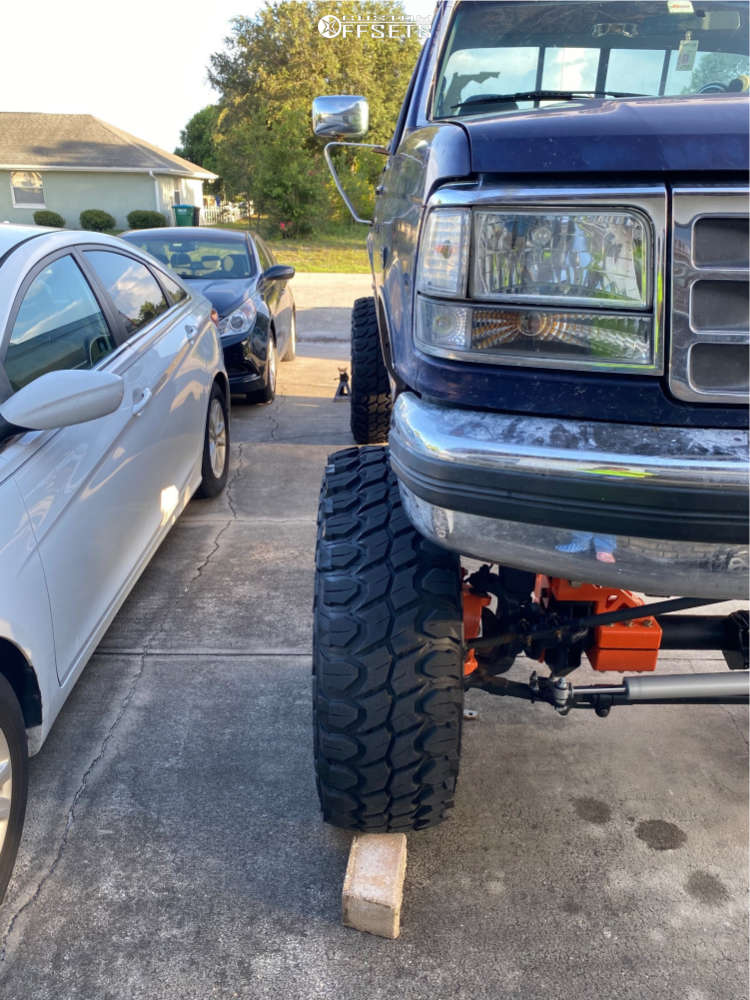 American Racing F250 Rims 1995 Ford F-250 with 17x8 0 American Racing Ar172 and 40/13.5R17 ...