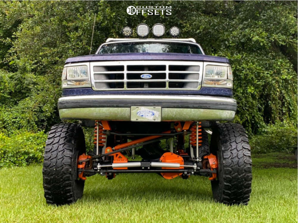 American Racing F250 Rims 1995 Ford F-250 with 17x8 0 American Racing Ar172 and 40/13.5R17 ...