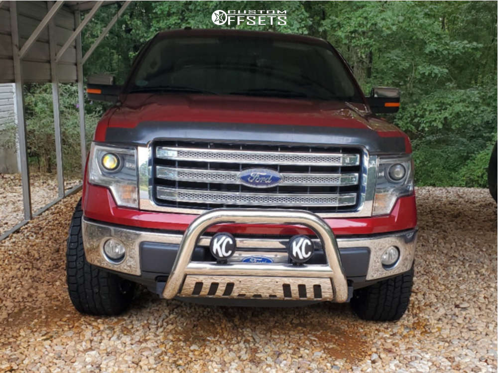 2014 Ford F-150 with 20x10 -19 Fuel D606 and 275/60R20 Cooper ...