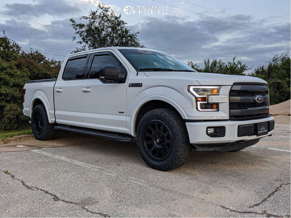 2017 Ford F-150 with 20x9 20 Fuel Vector and 275/60R20 Nitto Ridge