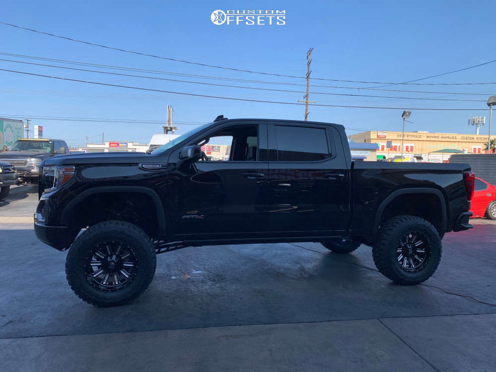 Fuel Hardline 20x10 19 Black Red D62120009846 Custom Offsets